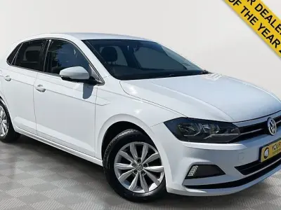 Begagnad VW Polo SE 75 HK (55 kW) 2018 Vit Halvkombi