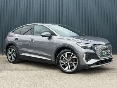 Used Audi Q4 e-tron S-Line 150 kW (204 HP) 2021 Grey SUV