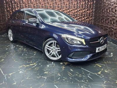 Used Mercedes CLA220 AMG line 2017 Blue Sedan