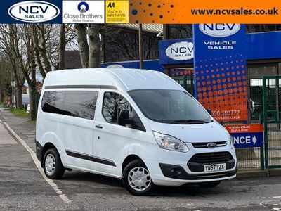 used Ford Transit Custom 310 TREND HIGH ROOF KOMBI TDCI 9 SEATER MINIBUS NO VAT