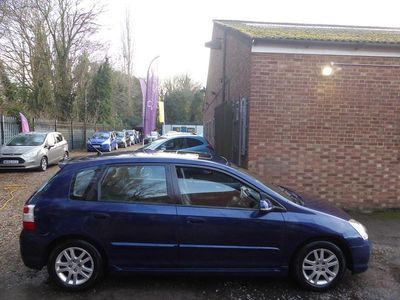 Blue Used 2005 Honda Civic Executive Hatchback | £1,995 (Good price)