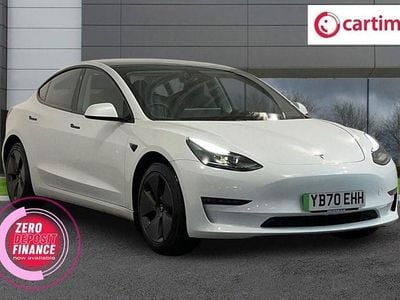White Used 2020 Tesla Model 3 Long Range AWD Sedan | £14,990 (Fair price)