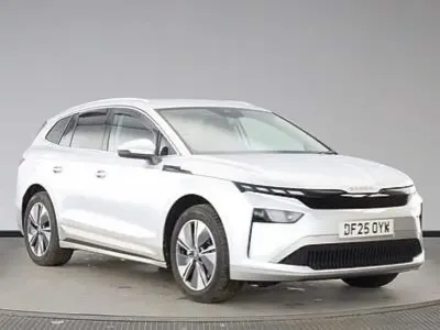 Used Skoda Enyaq iV 206 kW (281 HP) 2025 Brilliant silver metallic SUV