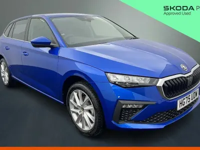 Used Skoda Scala SE L 85 HP (62 kW) 2025 Race blue metallic Hatchback