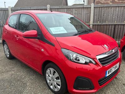 Used Peugeot 108 Active 68 HP (50 kW) 2017 Red Hatchback