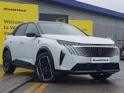 White Used 2024 Peugeot e-3008 GTi SUV | £25,998 (Fair price)