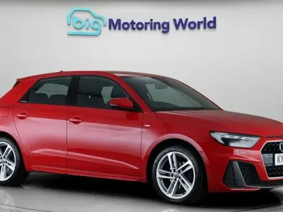 Used Audi A1 Sportback S-Line 116 HP (85 kW) 2019 Red Hatchback