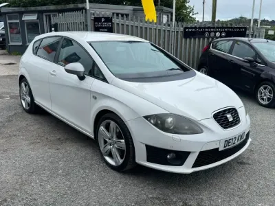 Used Seat Leon FR 150 HP (110 kW) 2012 White Hatchback