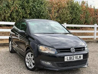 Used VW Polo Match 83 HP (61 kW) 2012 Black Hatchback