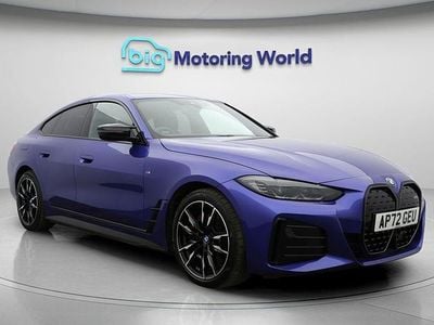 Used BMW i4 M Sport 400 kW (544 HP) 2022 Blue Sedan