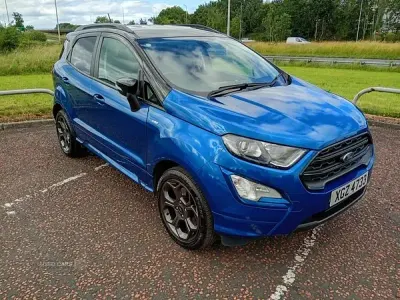 Used Ford Ecosport ST-Line 125 HP (91 kW) 2020 Blue SUV