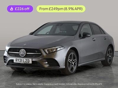 Used Mercedes A250 AMG line 218 HP (160 kW) 2021 Grey Sedan