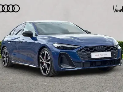 Used Audi A5 Advanced 362 HP (266 kW) 2024 Blue Sedan