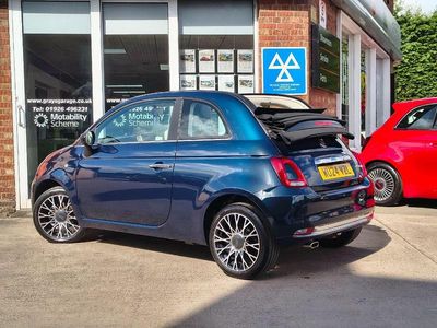 Usado Fiat 500C S 70 HP (51 kW) 2024 Azul Cabrios
