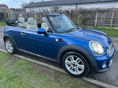 Used Mini Cooper Cabriolet 122 HP (89 kW) 2012 Blue Cabriolet