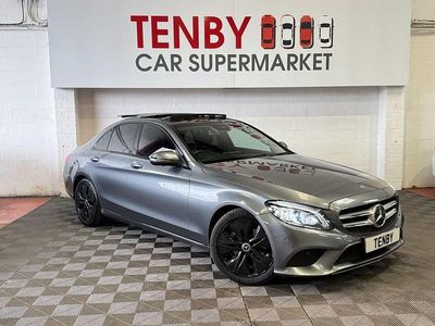 Used Mercedes C200 Premium Plus 2020 Grey Sedan