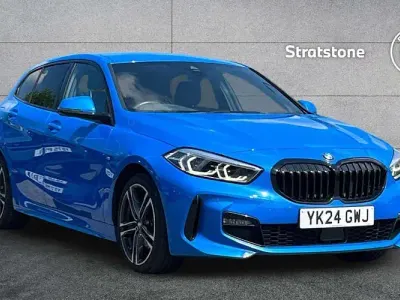 Used BMW 118 M Sport 136 HP (100 kW) 2024 Blue Hatchback