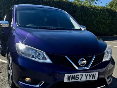 Used Nissan Pulsar Acenta 110 HP (80 kW) 2018 Blue Hatchback