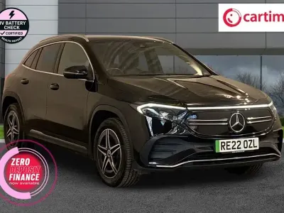 Usado Mercedes EQA350 AMG line 214 kW (292 CV) 2022 Negro SUV
