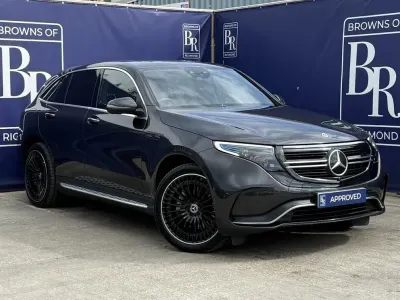 Used Mercedes EQC400 AMG Line Premium Plus 300 kW (408 HP) 2023 Grey SUV