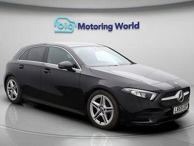 Used Mercedes A200 AMG line 163 HP (119 kW) 2019 Black Hatchback