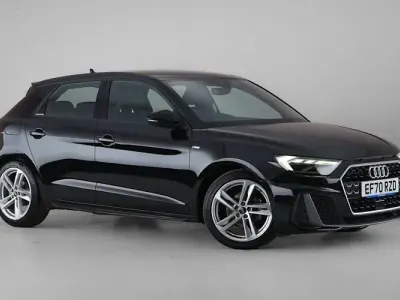 Used Audi A1 Sportback S-Line 110 HP (80 kW) 2021 Black Hatchback