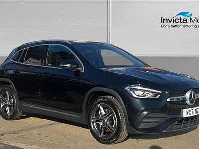 Used Mercedes GLA250 Exclusive 218 HP (160 kW) 2021 Black sapphire metallic SUV