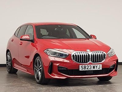 Used BMW 118 M Sport 136 HP (100 kW) 2023 Red Hatchback