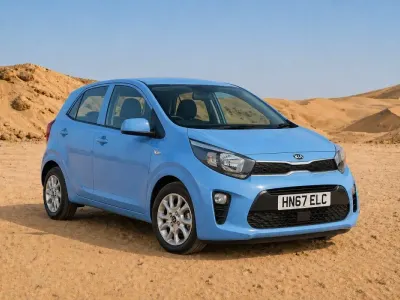 Używany Kia Picanto 83 KM (61 kW) 2017 Niebieski Hatchback
