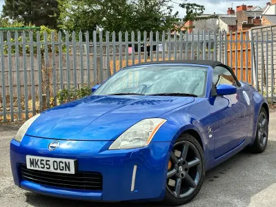 Used Nissan 350Z 2005 Blue Cabriolet