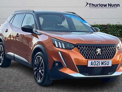 Used Peugeot 2008 Premium 131 HP (96 kW) 2021 Orange SUV