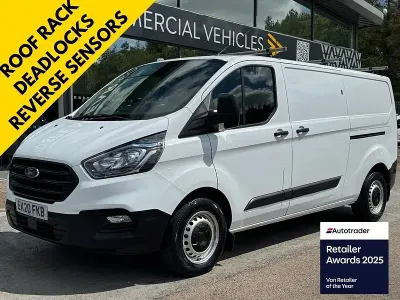 Used Ford Transit Custom 130 HP (95 kW) 2020 White Van