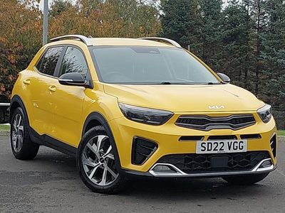 Yellow Used 2022 Kia Stonic GT-Line SUV | £13,498 (Fair price)