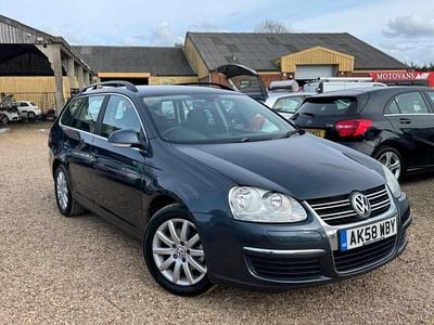 Begagnad VW Golf V SE 2008 Blå Kombi