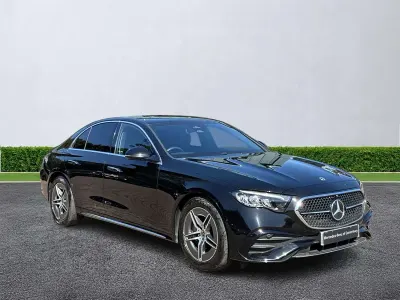 Used Mercedes E200 AMG line 2025 Black Sedan