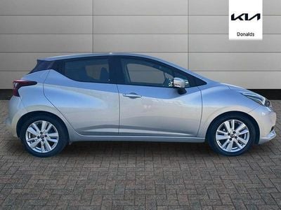 Begagnad Nissan Micra Acenta 2019 Silver Halvkombi