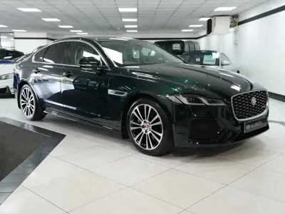 Used Jaguar XF R-Dynamic 204 HP (150 kW) 2023 Green Sedan