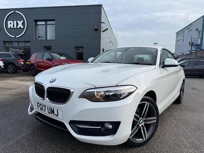 Used BMW 218 Sport Line 150 HP (110 kW) 2017 White Coupe
