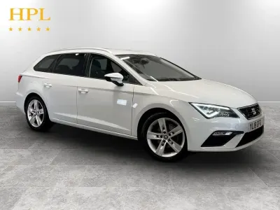Used Seat Leon FR 2018 White Estate