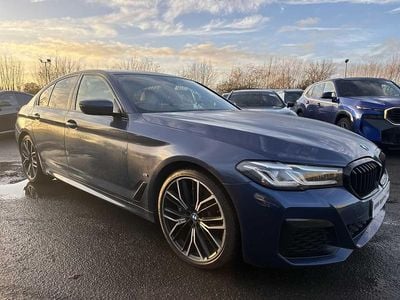 Blue Used 2021 BMW 520 M Sport | £22,999 (A bit pricey)