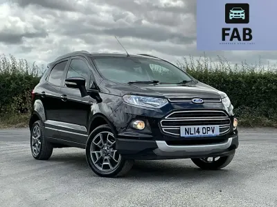 Used Ford Ecosport Titanium 125 HP (91 kW) 2014 Black SUV