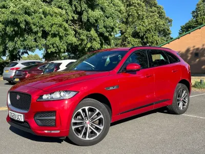 Used Jaguar F-Pace R-Sport 180 HP (132 kW) 2019 Red SUV