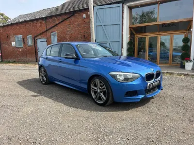 Used BMW 118 M Sport 170 HP (125 kW) 2013 Blue Hatchback