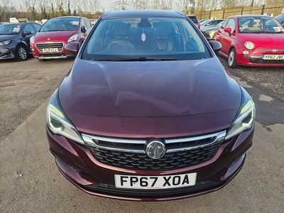 Used Vauxhall Astra Elite 2017 Red Estate