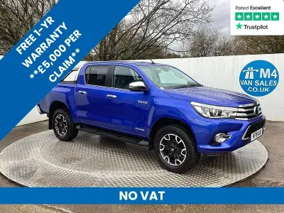 Käytetty Toyota HiLux 150 HP (110 kW) 2018 Sininen Nouto