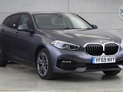 Used BMW 118 Sport Line 138 HP (101 kW) 2019 Grey Hatchback