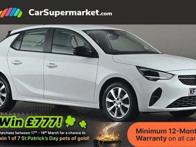 Used Vauxhall Corsa Design Edition 75 HP (55 kW) 2023 White Hatchback