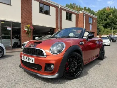 Used Mini John Cooper Works Roadster Chili 2015 Orange Cabriolet