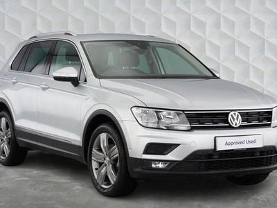 Used VW Tiguan Match 150 HP (110 kW) 2019 Reflex silver SUV