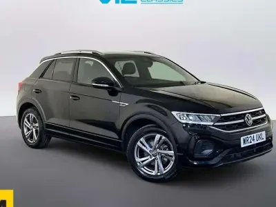 Used VW T-Roc R-line 150 HP (110 kW) 2024 Black SUV
